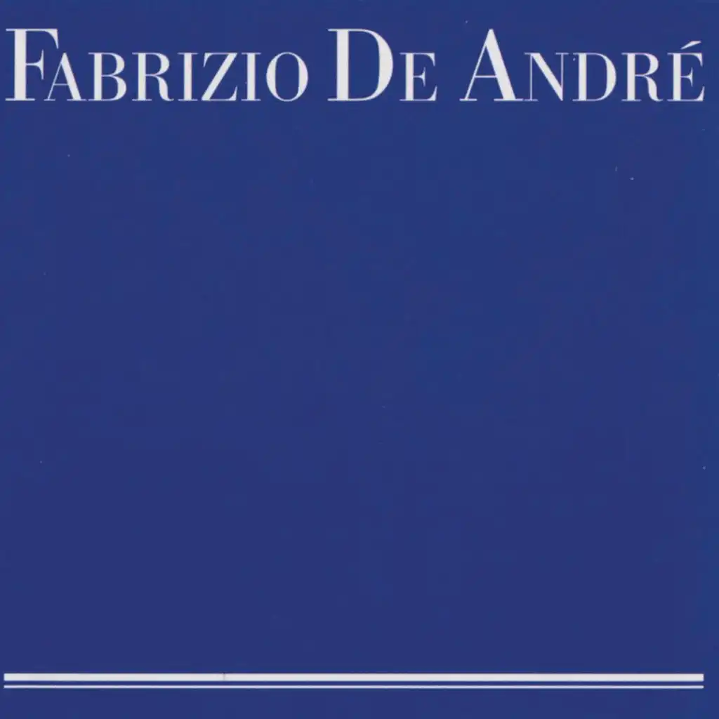 Fabrizio De Andrè (Blu)