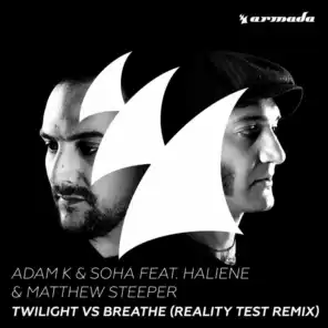 Twilight vs Breathe (feat HALIENE & Matthew Steeper) [Reality Test Remix]