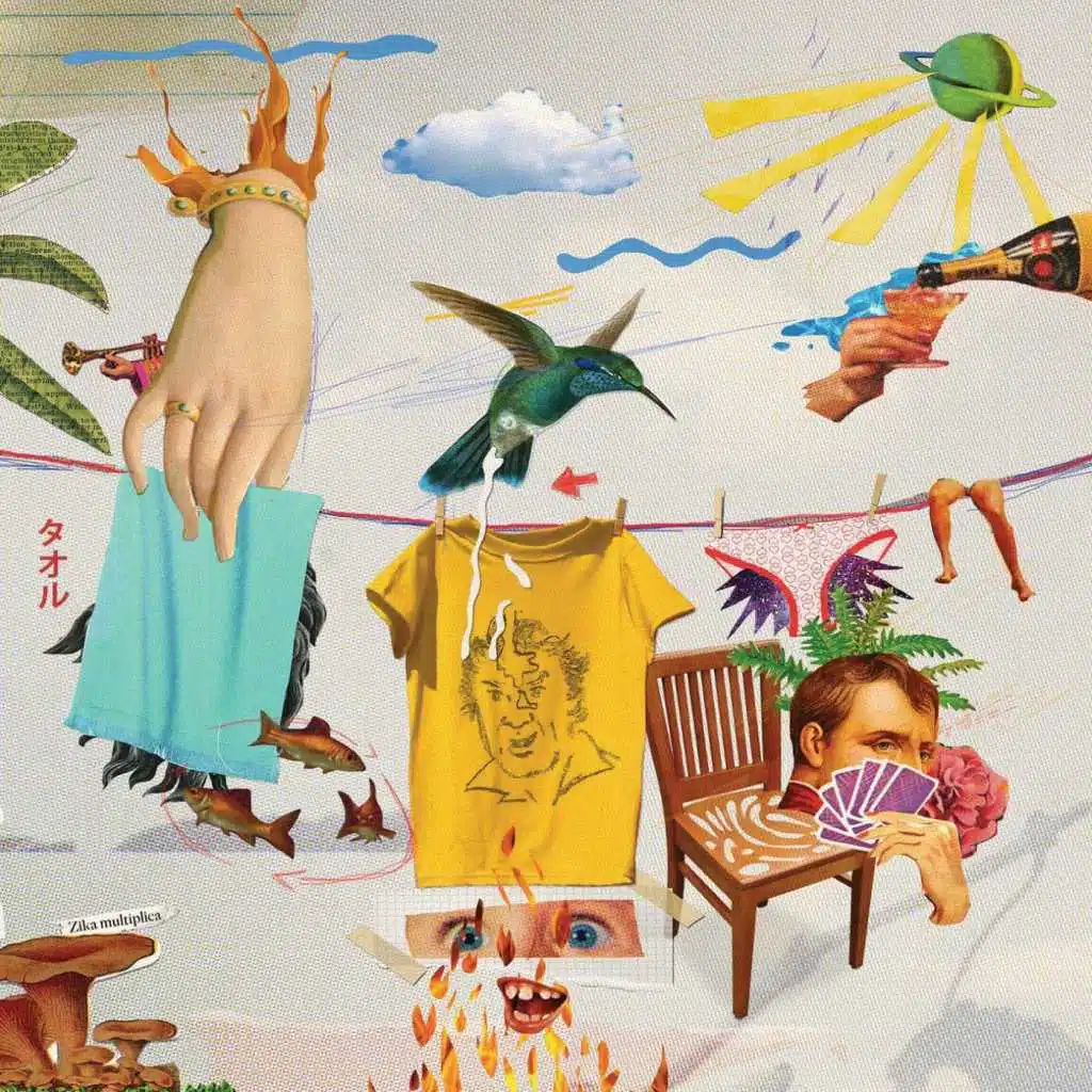 A Vida É uma Toalha Estendida no Varal