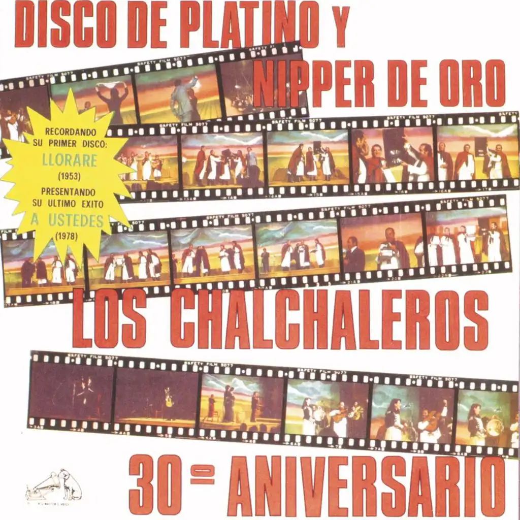 Disco De Platino Y Nipper De Oro - 30° Aniversario