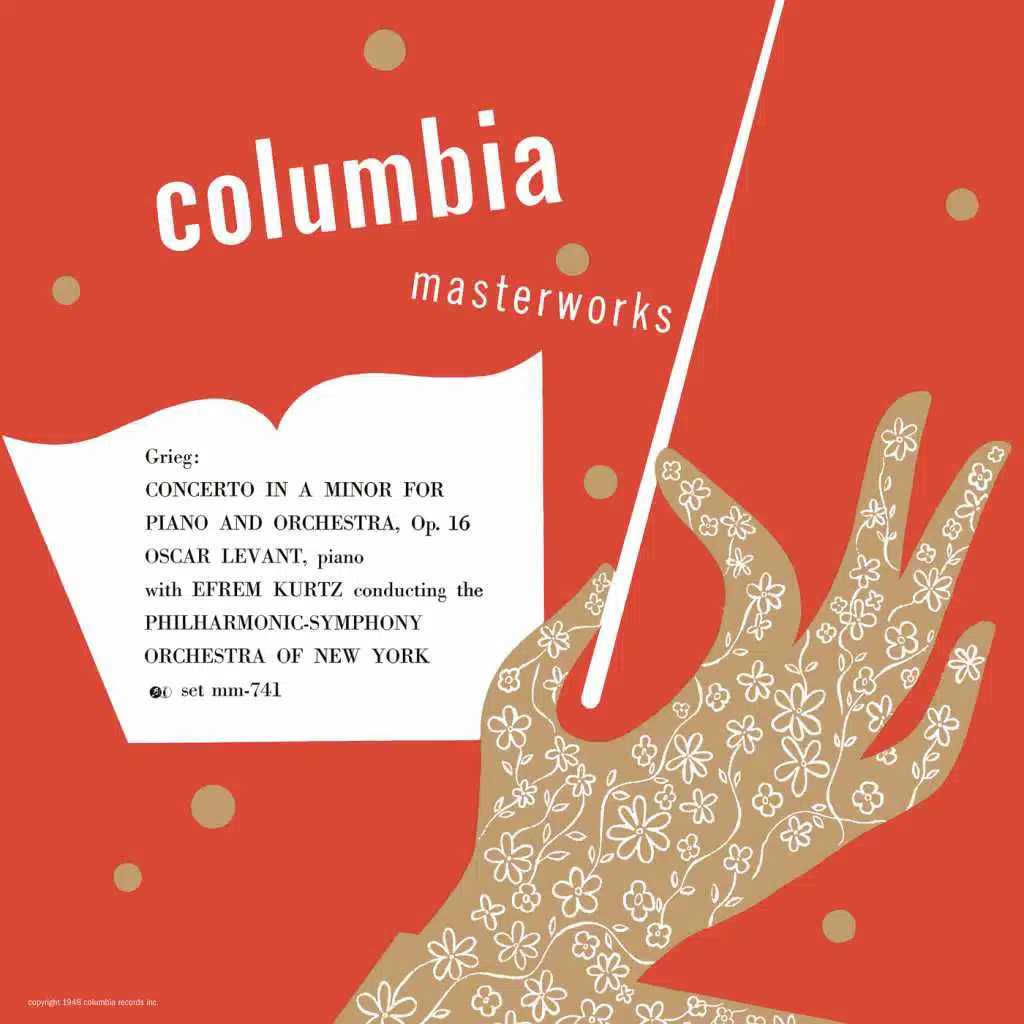 Grieg: Concerto in A Minor, Op. 16 - Honegger: Concertino for Piano and Orchestra (Remastered)