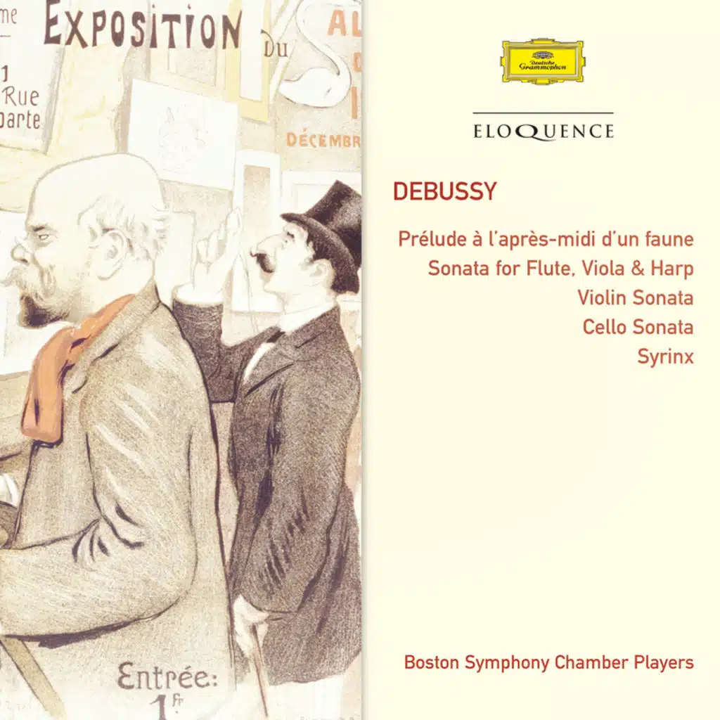 Debussy: Sonata for Flute, Viola & Harp, CD 145: II. Interlude. Tempo di minuetto
