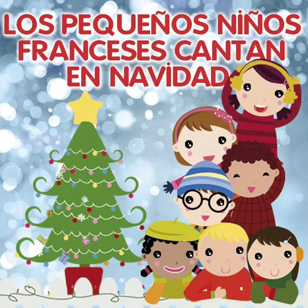 Los Pequeños Niños Franceses Cantan en Navidad