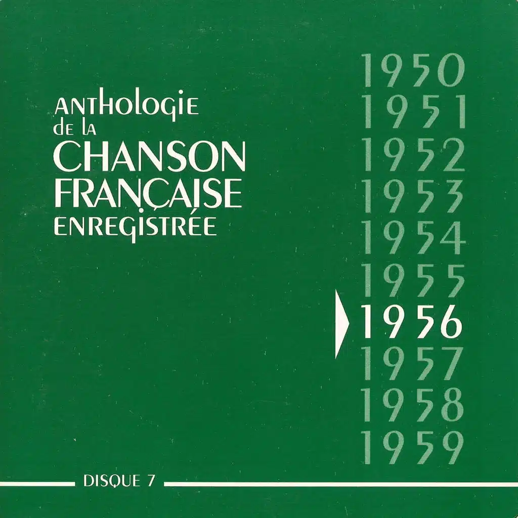 Anthologie de la chanson française : 1956