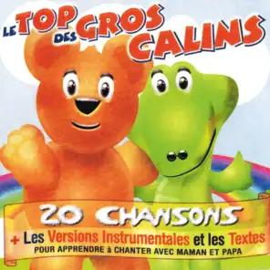 Le top des gros câlins : 20 chansons pour les enfants et leurs versions instrumentales (Pour apprendre à chanter avec maman et papa)