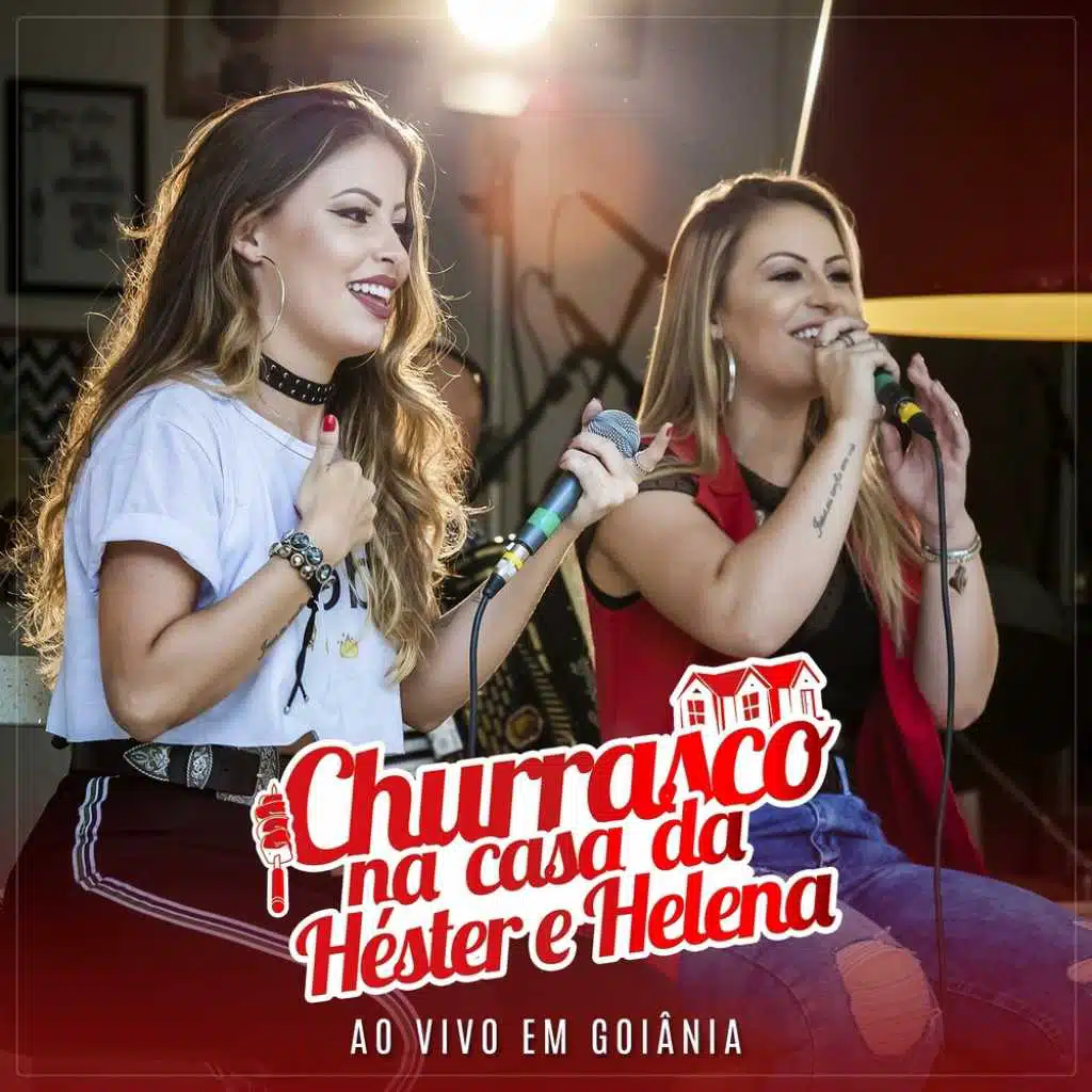 Churrasco na Casa da Héster e Helena