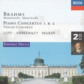 Brahms: Piano Concertos Nos.1 & 2/Violin Concerto (2 CDs)