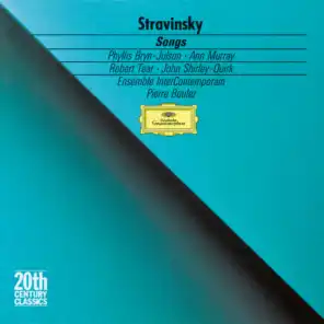 Stravinsky: Two Poems by Paul Verlaine - Russian translation by S. Mtusov - Mrachniye sny (Wisdom)