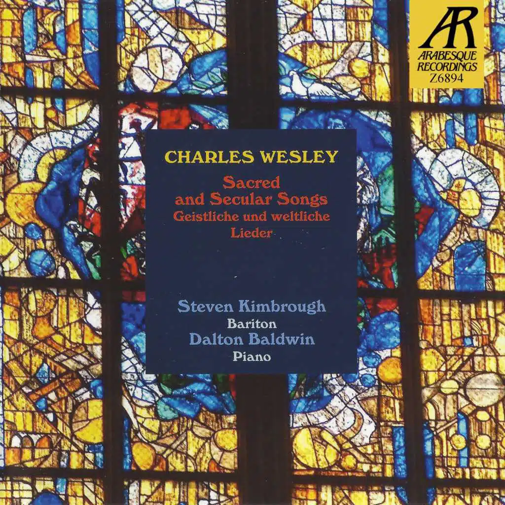 Charles Wesley: Sacred and Secular Songs "Geistliche und weltliche Lieder"