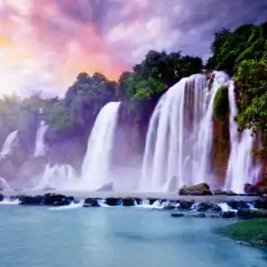 Waterfall Natural Sound to Sleep, Study, Relax for Spa, Massage Therapy, Yoga, Zen Meditation, Wellness, Calm Rest, Healing