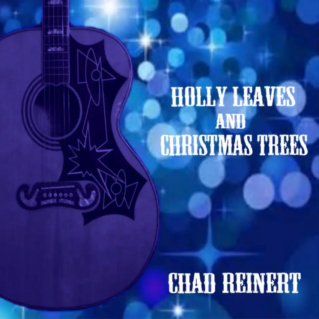 Holly Leaves and Christmas Trees