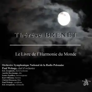 Thérèse Brenet: Le Livre de l'Harmonie du Monde