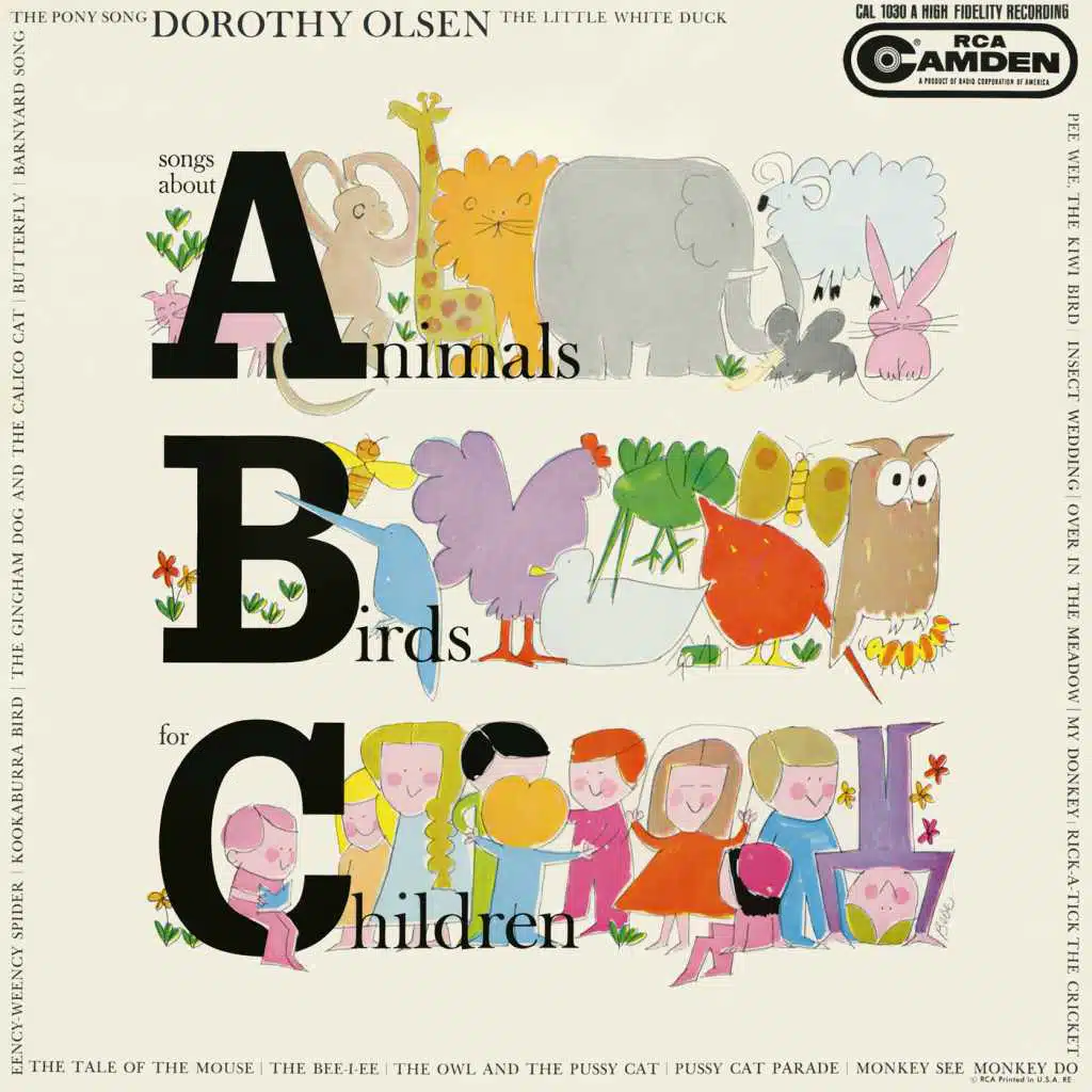 Songs About "A"nimals "B"irds for "C"hildren
