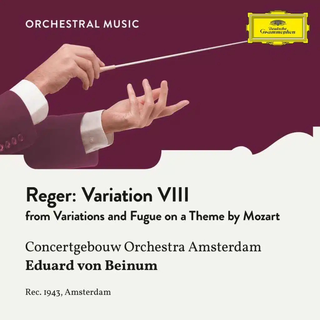 Reger: Variations And Fugue On A Theme By Wolfgang Amadeus Mozart, Op. 132: Variation VIII