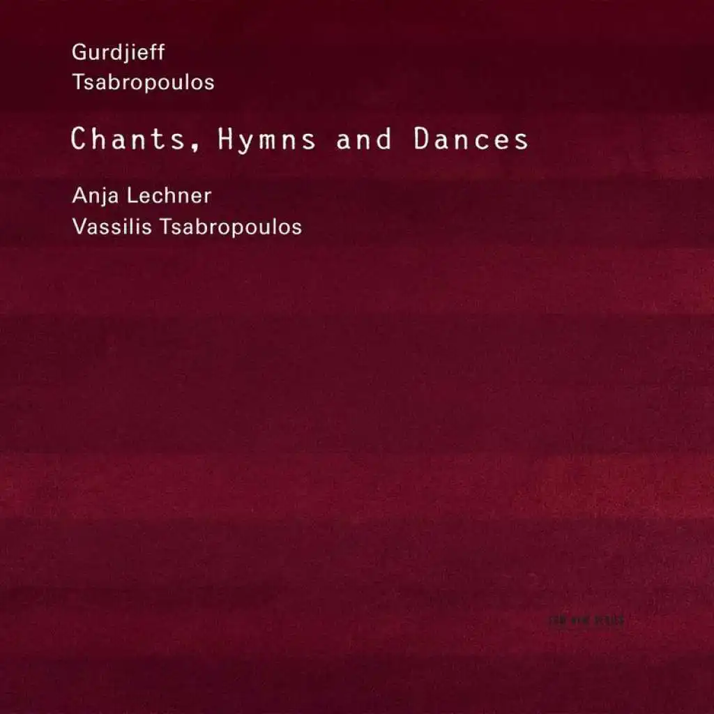 Gurdjieff, Tsabropoulos: Chants, Hymns and Dances