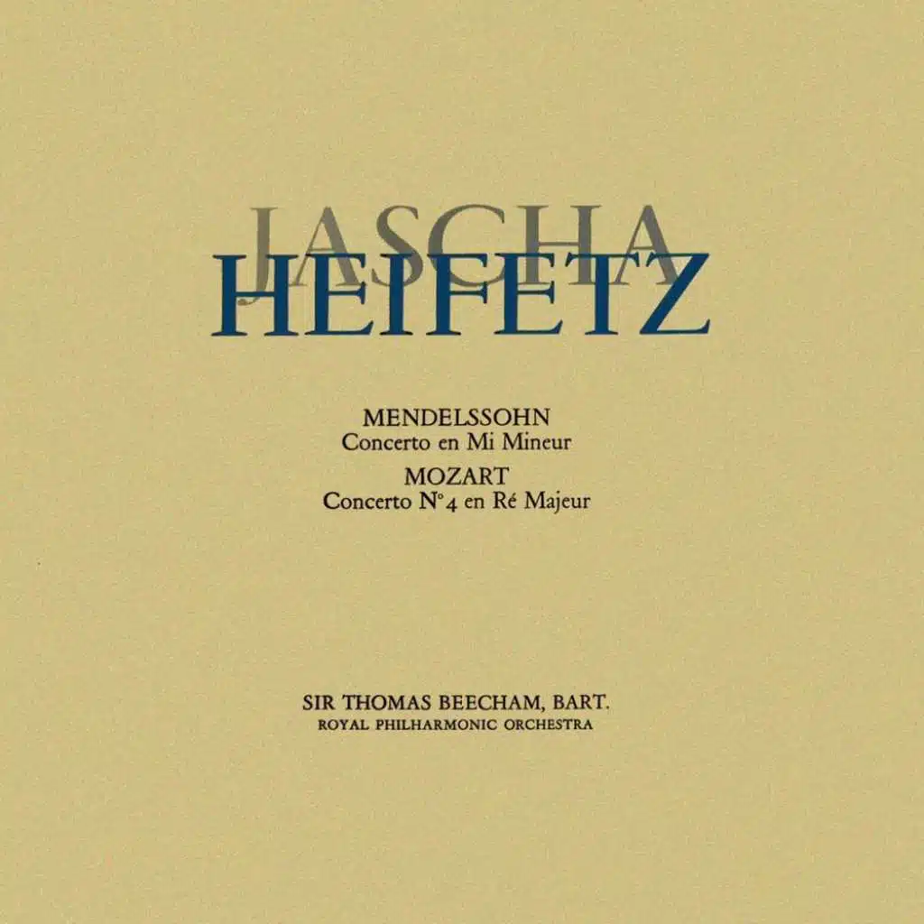 Concerto No 4 En Re Majeur, K. 218: II, Andante Cantabile