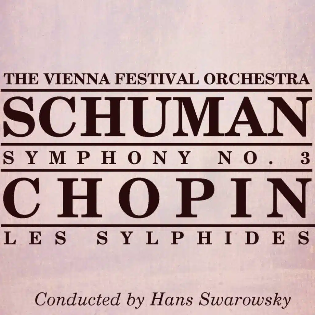 Schuman Symphony No3/ Chopin Les Sylphides