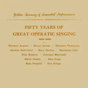 Fifty Years Of Great Operatic Singing
