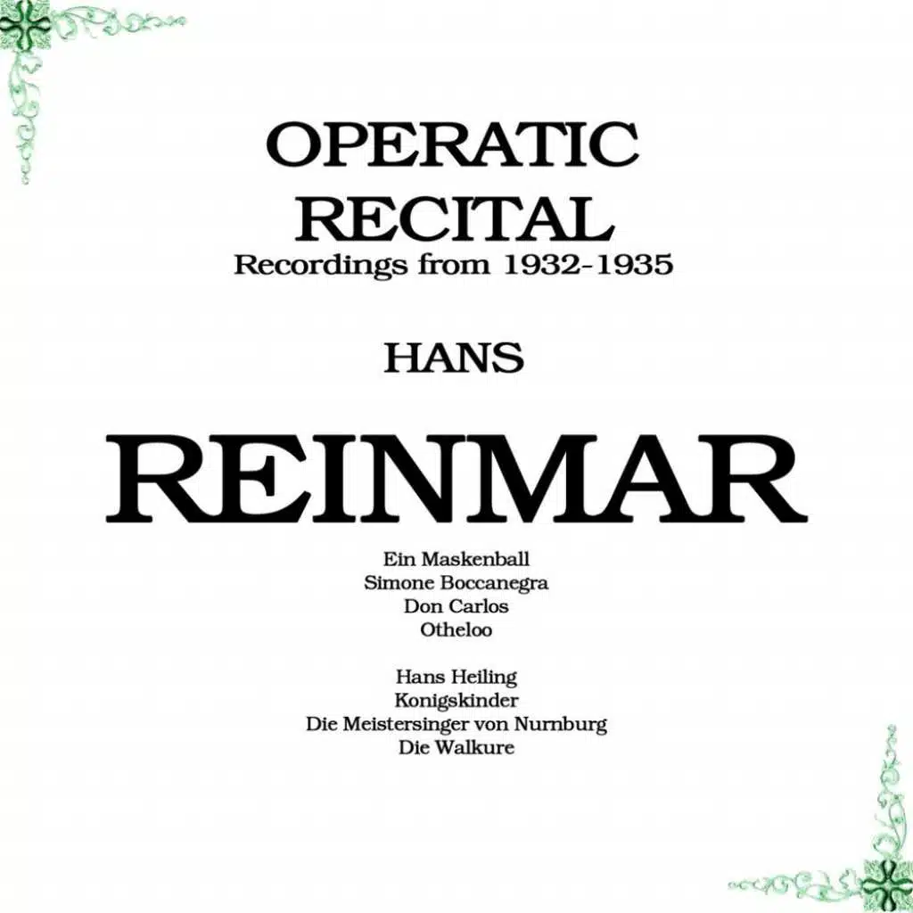 Operatic Recital