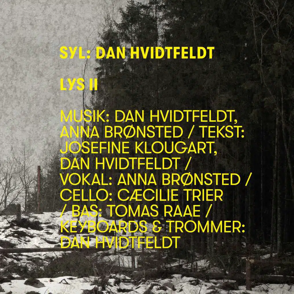 Lys II ((Single Edit)) [feat. Anna Brønsted, Josefine Klougart, Cæcilie Trier & Tomas Raae]