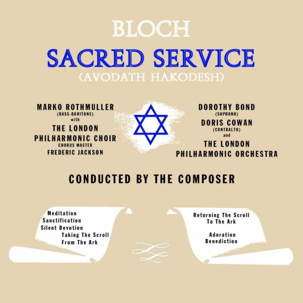 Bloch: Sacred Service