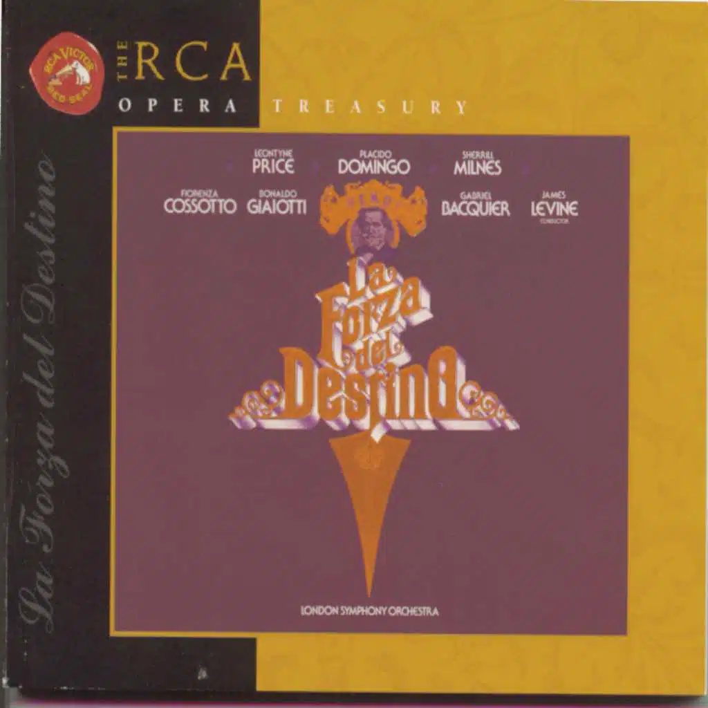 James Levine, London Symphony Orchestra, Leontyne Price, Gabriel Bacquier, Plácido Domingo, Sherrill Milnes, Fiorenza Cossotto & Bonaldo Giaiotti