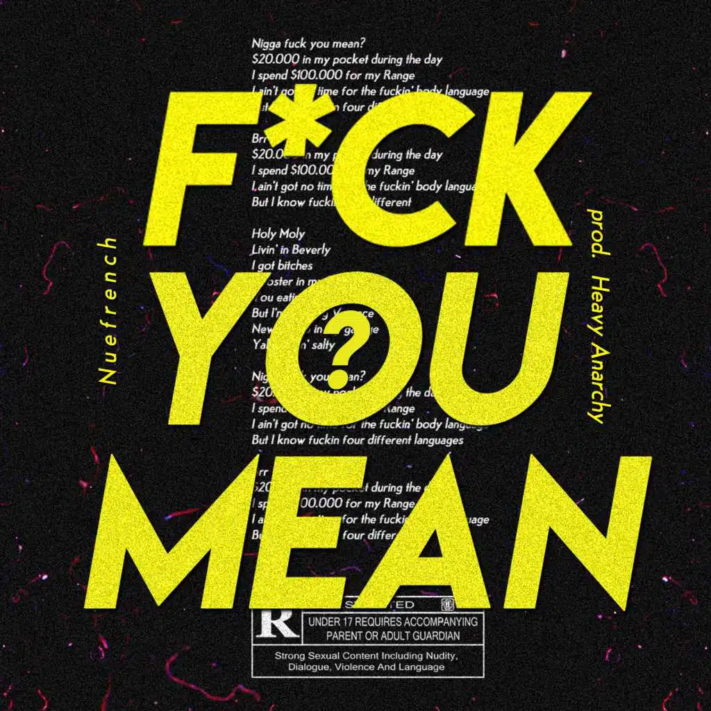 Fuck You Mean?! (feat. Heavy Anarchy)