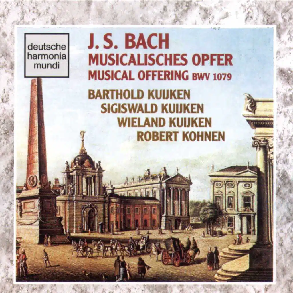 Musikalisches Opfer (Musical Offering), BWV 1079: Canones diversi sopra Thema Regium: Canon a 2, per Tonos ("Ascendenteque Modulatione ascendat Gloria Regis")