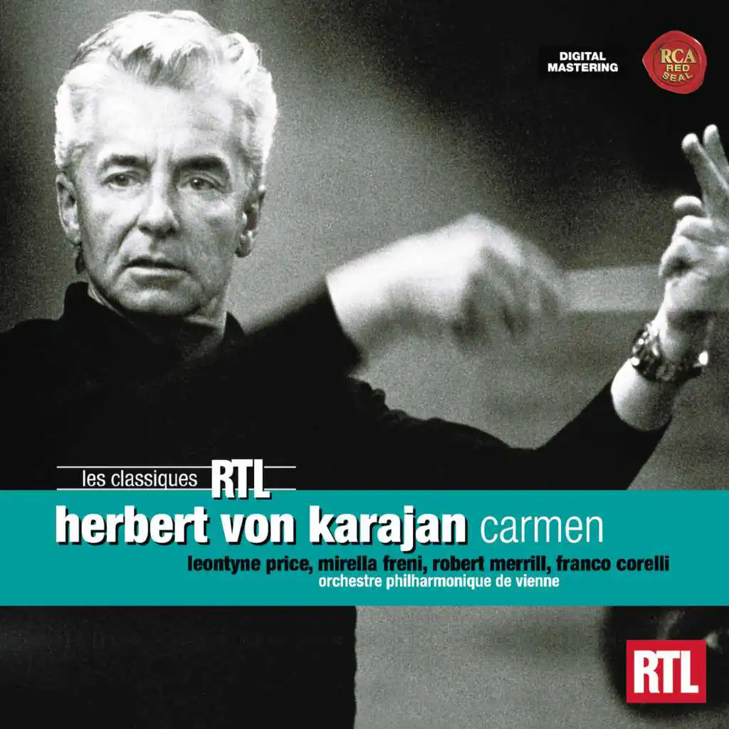 Franco Corelli, Bernard Demigny & Herbert von Karajan