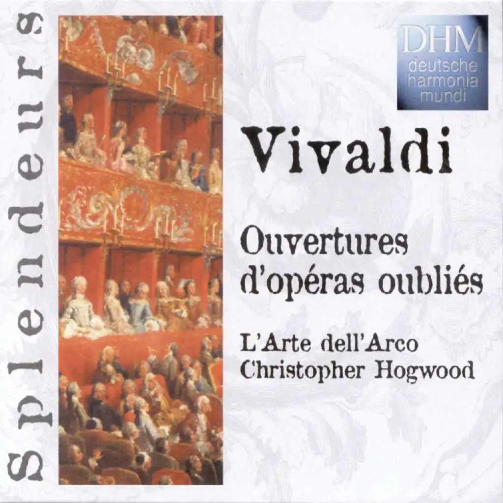 Vivaldi: Ouvertures D'Opéras Oubliés