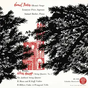 Leontyne Price - Alexei Haieff: String Quartet No. 1; Samuel Barber: Hermit Songs op. 29