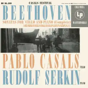 Pablo Casals Plays Beethoven Cello Sonatas ((Remastered))