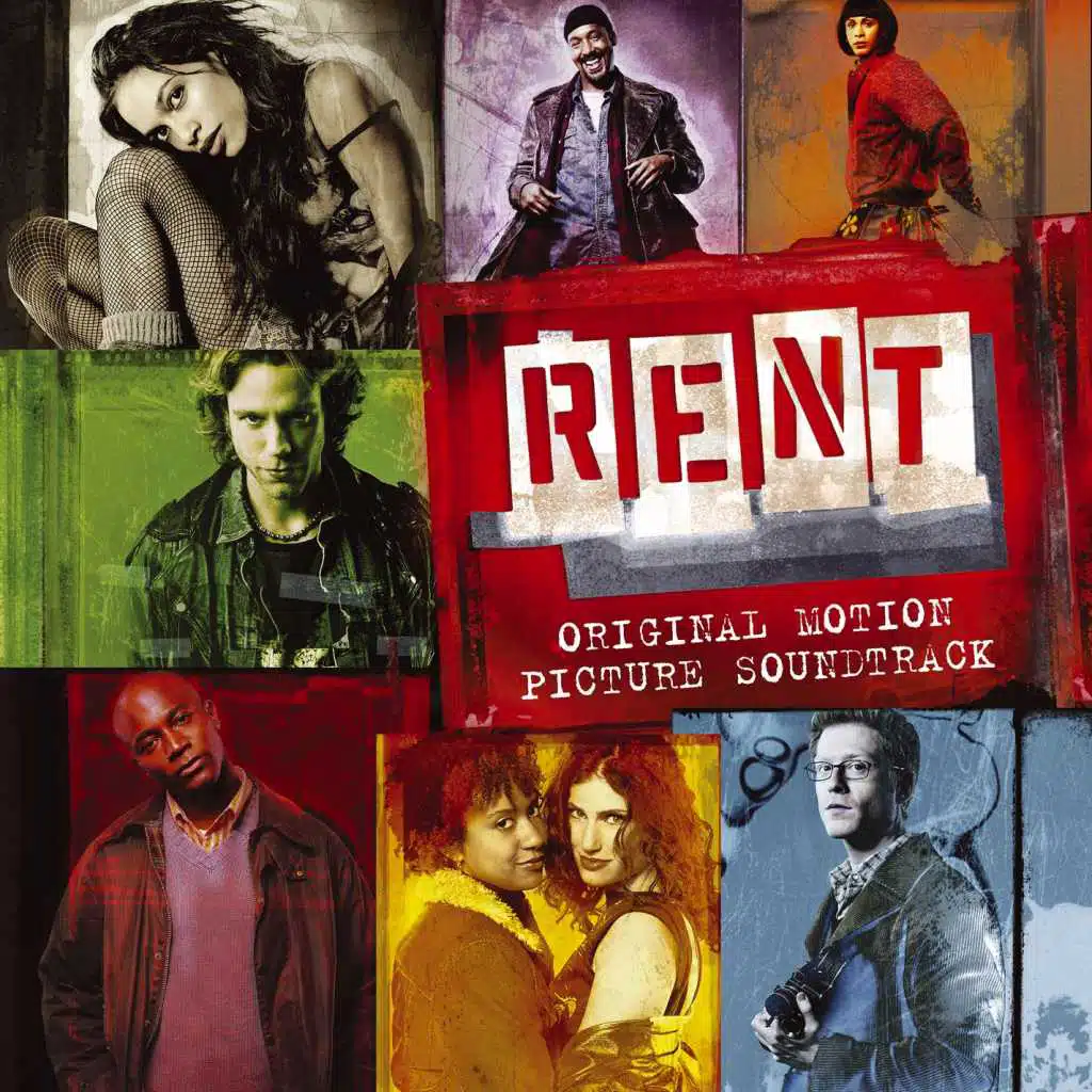 Rosario Dawson, Taye Diggs, Idina Menzel, Jesse L. Martin, Adam Pascal, Tracie Thoms, Anthony Rapp & Wilson Jermaine Heredia