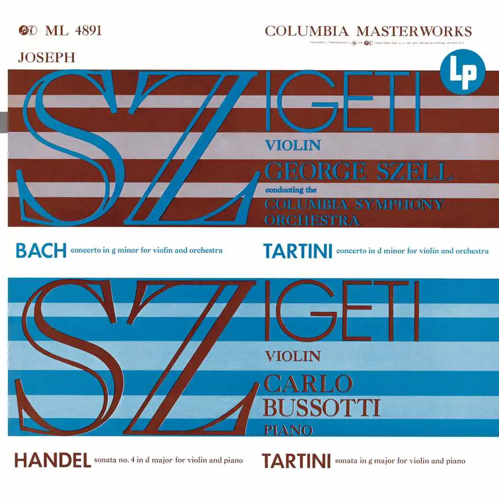 Joseph Szigeti Plays Bach, Händel & Tartini (2018 Remastered Version)