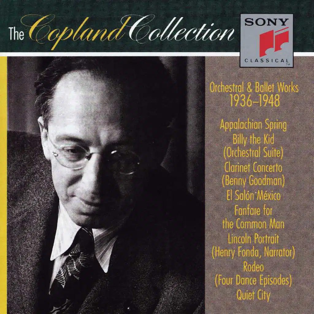 Aaron Copland, Henry Fonda & London Symphony Orchestra