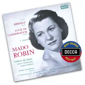 Mado Robin-Extracts From "Mireille" & "Lucia Di Lammermoor"