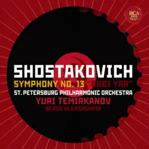 Shostakovich: Symphony No. 13 "Babi Yaar"