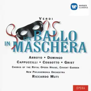 Un ballo in maschera, Act 1: "S'avanza il Conte" (Oscar, Riccardo) [feat. Medici String Quartet, Plácido Domingo, Reri Grist & Rodney Slatford]