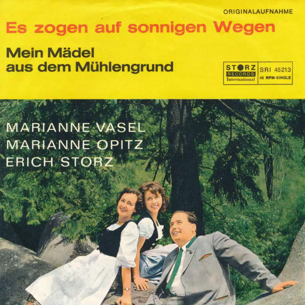 Es zogen auf sonnigen Wegen