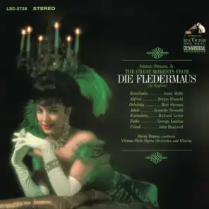 Die Fledermaus: Act I: Alfred! - Here we are, just you and I