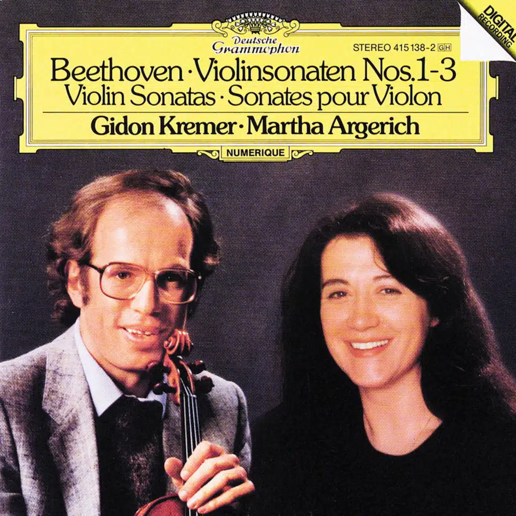 Beethoven: Violin Sonata No. 1 in D Major, Op. 12 No. 1: II. Tema con variazioni. Andante con moto