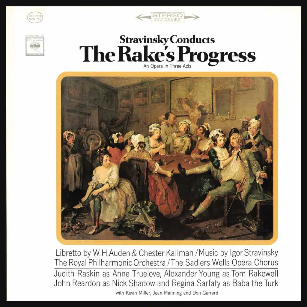 The Rake's Progress - Opera in 3 Acts: Act III, Scene 3: Lullaby: "Gently, Little Boat" - Recitative: "Anne, My Dear, the Tale Is Ended Now" - Duettino: "Every Wearied Body"