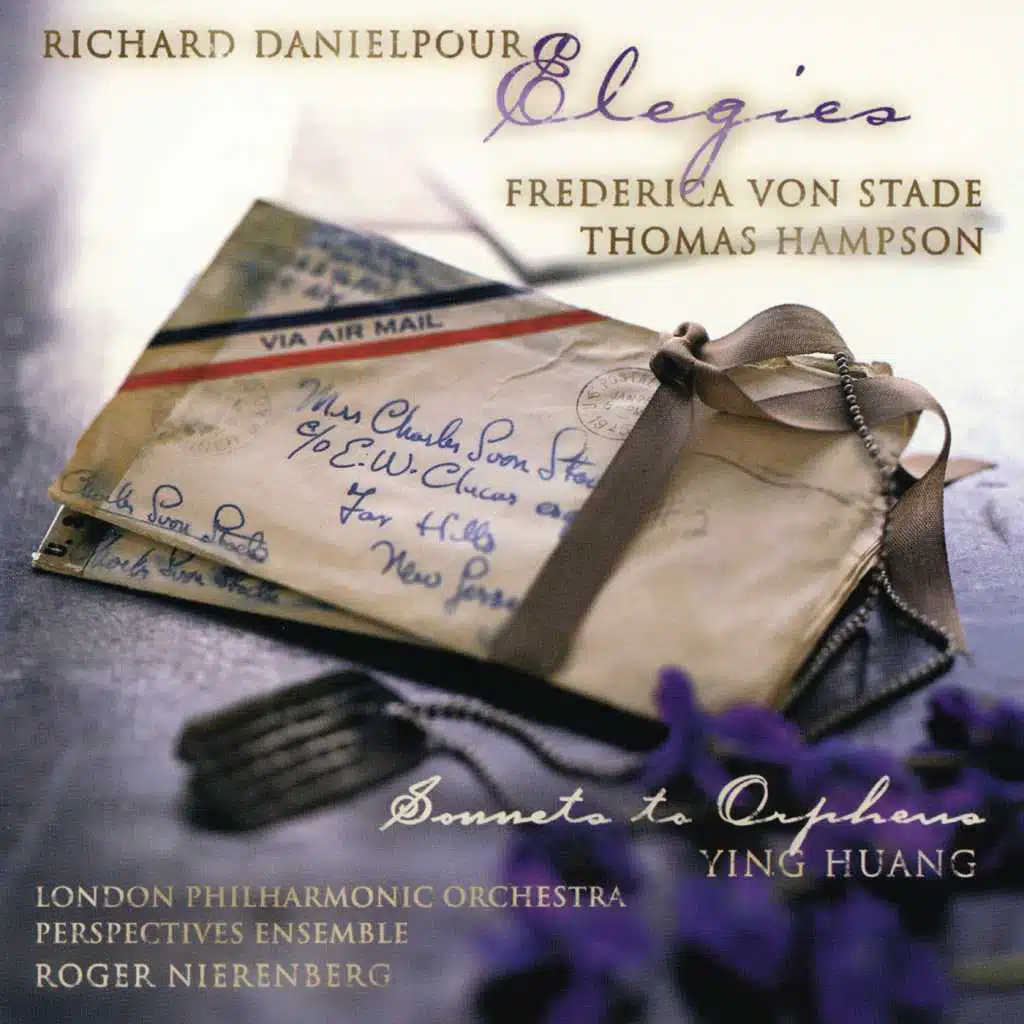 Frederica von Stade, Thomas Hampson and Ying Huang Sing Danielpour