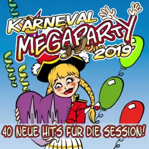Karneval Megaparty 2019 – 40 neue Hits für die Session!