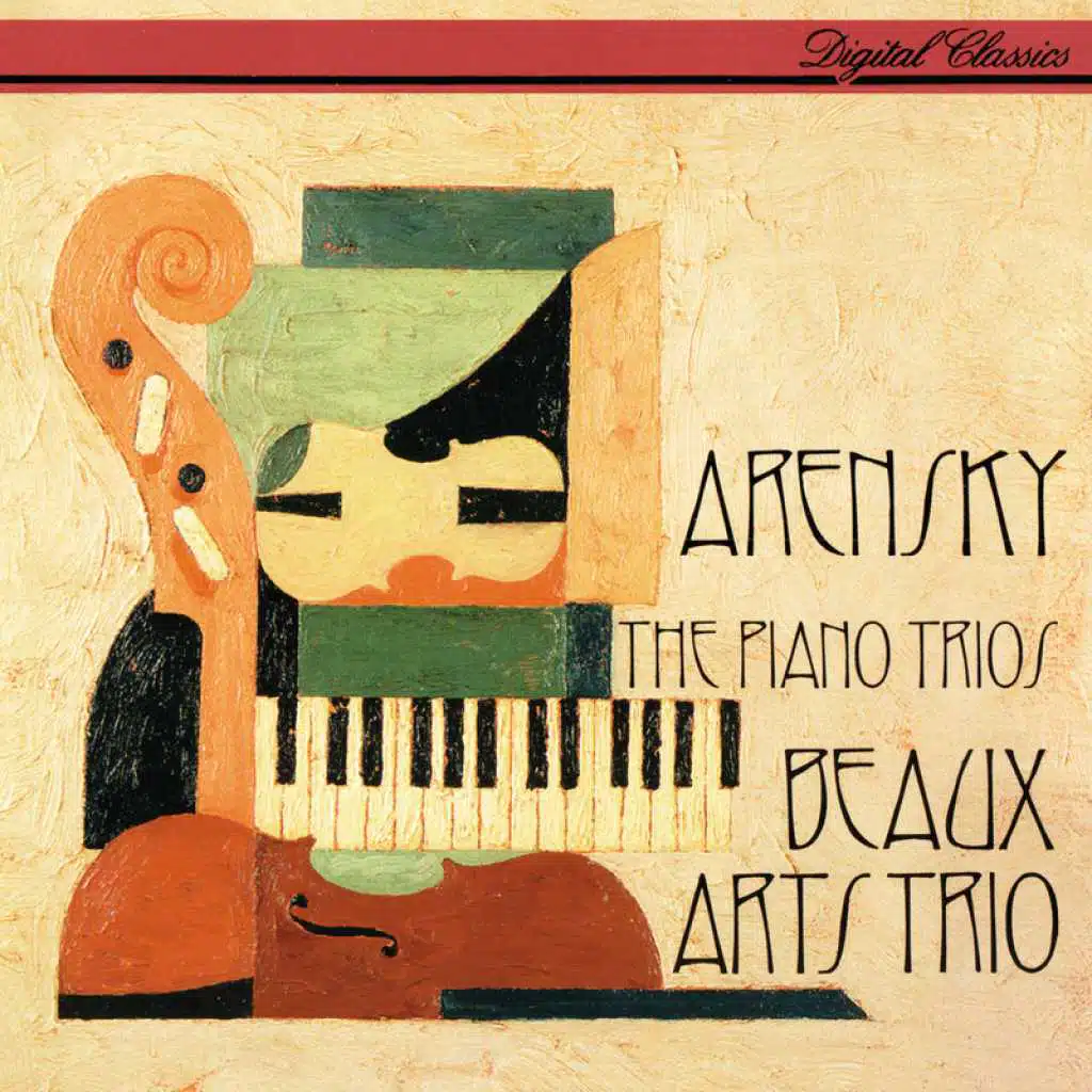 Arensky: Piano Trio No. 2 in F minor, Op. 73: 1. Allegro moderato