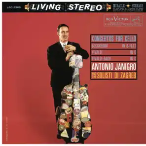 Antonio Janigro Plays Boccherini, Vivaldi & Bach Cello Concertos