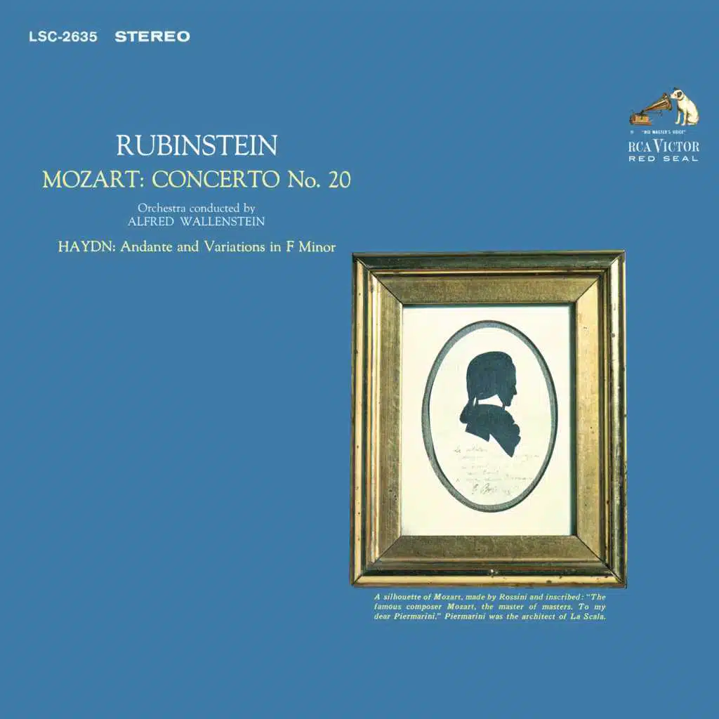 Mozart: Piano Concerto No. 20 in D Minor, K. 466 - Haydn: Andante and Variations in F Minor, Hob. XVII:6