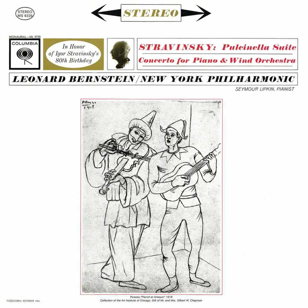 Stravinsky: Concerto for Piano and Wind Instruments & Pulcinella Suite ((Remastered))