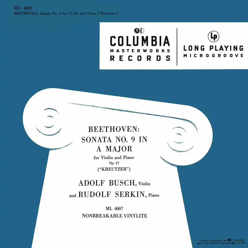 Violin Sonata No.9 in A Major, Op. 47  "Kreutzer": Variation IV (2017 Remastered Version)