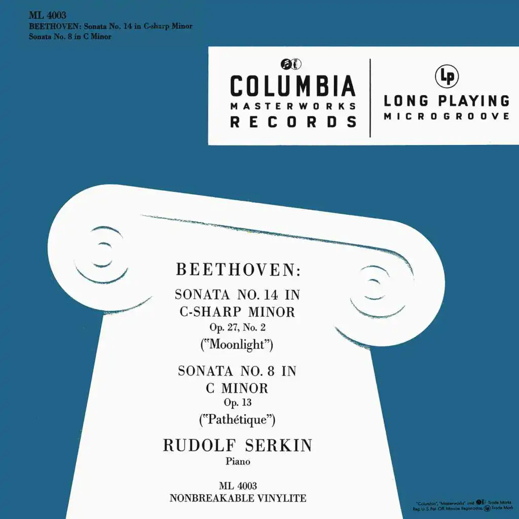 Beethoven: Piano Sonata No. 14, Op. 27 No. 2 "Moonlight" & Piano Sonata No. 8, Op. 13 "Pathétique" (2017 Remastered Version)